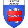 La Mothe-Achard Sticker wappen, gelsenkirchen, augsburg, klebender aufkleber