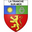 Stickers coat of arms La Tranche-sur-Mer adhesive sticker