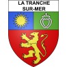 Adesivi stemma La Tranche-sur-Mer adesivo