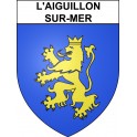 Stickers coat of arms L'Aiguillon-sur-Mer adhesive sticker