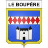 Le Boupère 85 ville sticker blason écusson autocollant adhésif