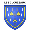 Stickers coat of arms Les Clouzeaux adhesive sticker