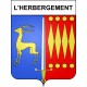L'Herbergement 85 ville sticker blason écusson autocollant adhésif