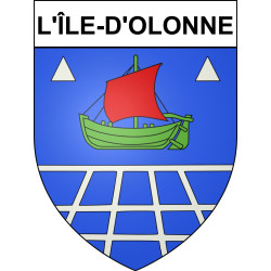 Adesivi stemma L'Île-d'Olonne adesivo