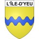 L'Île-d'Yeu 85 ville sticker blason écusson autocollant adhésif