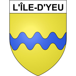 Adesivi stemma L'Île-d'Yeu adesivo