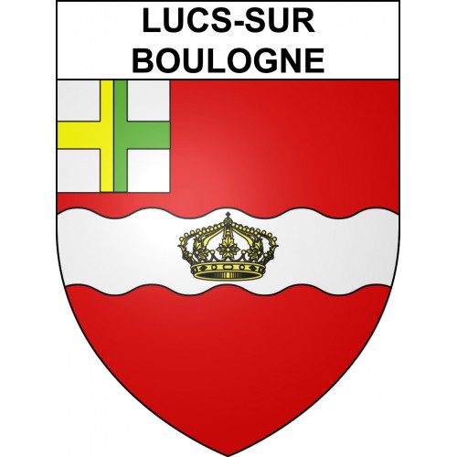 Lucs-sur-Boulogne Sticker wappen, gelsenkirchen, augsburg, klebender aufkleber