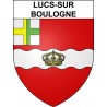 Lucs-sur-Boulogne Sticker wappen, gelsenkirchen, augsburg, klebender aufkleber