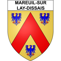Adesivi stemma Mareuil-sur-Lay-Dissais adesivo