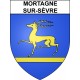 Mortagne-sur-Sèvre Sticker wappen, gelsenkirchen, augsburg, klebender aufkleber