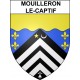 Mouilleron-le-Captif Sticker wappen, gelsenkirchen, augsburg, klebender aufkleber