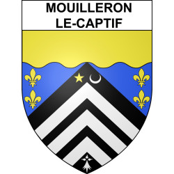 Adesivi stemma Mouilleron-le-Captif adesivo