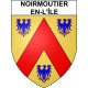 Noirmoutier-en-l'Île 85 ville sticker blason écusson autocollant adhésif