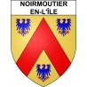 Adesivi stemma Noirmoutier-en-l'Île adesivo