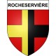 Rocheservière 85 ville sticker blason écusson autocollant adhésif