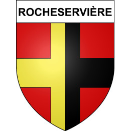 Rocheservière Sticker wappen, gelsenkirchen, augsburg, klebender aufkleber