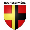 Pegatinas escudo de armas de Rocheservière adhesivo de la etiqueta engomada