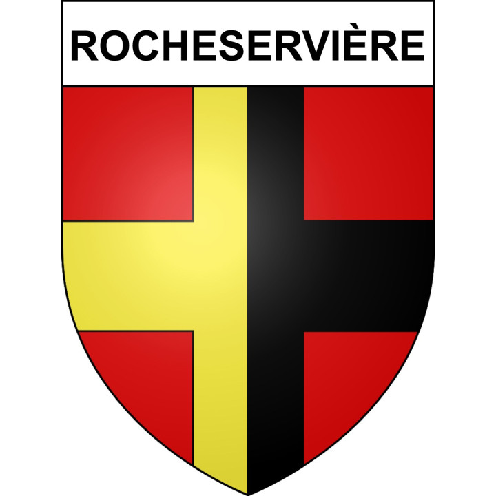 Rocheservière Sticker wappen, gelsenkirchen, augsburg, klebender aufkleber