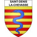 Saint-Denis-la-Chevasse Sticker wappen, gelsenkirchen, augsburg, klebender aufkleber