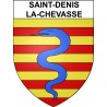 Saint-Denis-la-Chevasse 85 ville sticker blason écusson autocollant adhésif