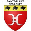 Sainte-Flaive-des-Loups 85 ville sticker blason écusson autocollant adhésif
