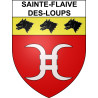 Stickers coat of arms Sainte-Flaive-des-Loups adhesive sticker