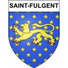 Saint-Fulgent 85 ville sticker blason écusson autocollant adhésif