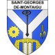 Stickers coat of arms Saint-Georges-de-Montaigu adhesive sticker