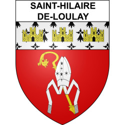 Saint-Hilaire-de-Loulay Sticker wappen, gelsenkirchen, augsburg, klebender aufkleber