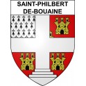 Saint-Philbert-de-Bouaine 85 ville sticker blason écusson autocollant adhésif