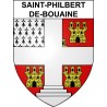 Pegatinas escudo de armas de Saint-Philbert-de-Bouaine adhesivo de la etiqueta engomada