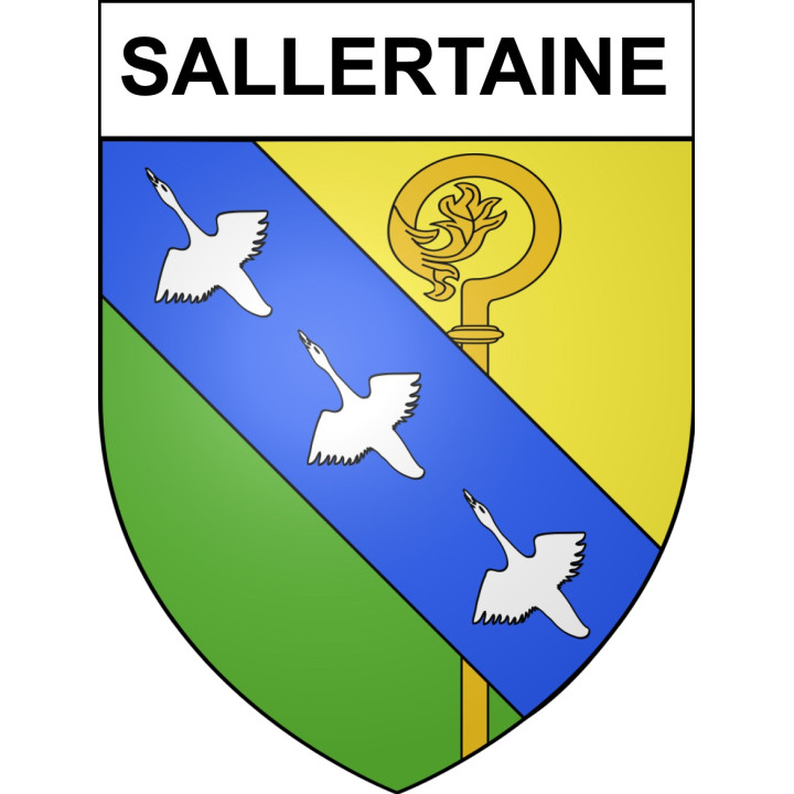 Stickers coat of arms Sallertaine adhesive sticker