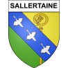 Sallertaine Sticker wappen, gelsenkirchen, augsburg, klebender aufkleber