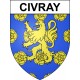 Civray Sticker wappen, gelsenkirchen, augsburg, klebender aufkleber