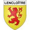 Stickers coat of arms Lencloître adhesive sticker