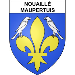 Nouaillé-Maupertuis Sticker wappen, gelsenkirchen, augsburg, klebender aufkleber