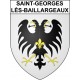 Saint-Georges-lès-Baillargeaux Sticker wappen, gelsenkirchen, augsburg, klebender aufkleber