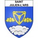 Pegatinas escudo de armas de Saint-Julien-l'Ars adhesivo de la etiqueta engomada