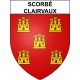 Adesivi stemma Scorbé-Clairvaux adesivo