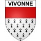 Vivonne Sticker wappen, gelsenkirchen, augsburg, klebender aufkleber