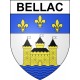Bellac 87 ville sticker blason écusson autocollant adhésif