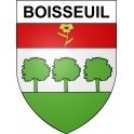 Boisseuil 87 ville sticker blason écusson autocollant adhésif