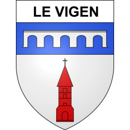 Le Vigen Sticker wappen, gelsenkirchen, augsburg, klebender aufkleber