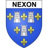 Nexon 87 ville sticker blason écusson autocollant adhésif