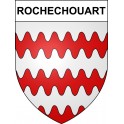 Adesivi stemma Rochechouart adesivo