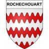 Stickers coat of arms Rochechouart adhesive sticker