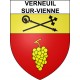 Verneuil-sur-Vienne 87 ville sticker blason écusson autocollant adhésif