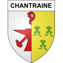 Chantraine 88 ville sticker blason écusson autocollant adhésif