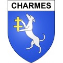 Charmes 88 ville sticker blason écusson autocollant adhésif