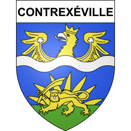 Stickers coat of arms Contrexéville adhesive sticker